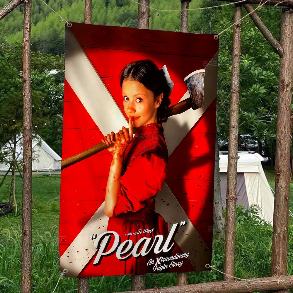 Commercial Printing Companies Usa - P-PearlS HORROR MOIVE Drapeau publicitaire commercial