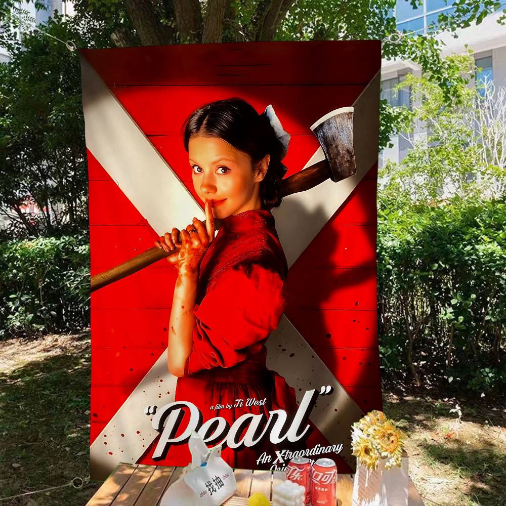 P-PearlS HORROR MOIVE Drapeau  - Commercial Printing Companies Usa avis et prix