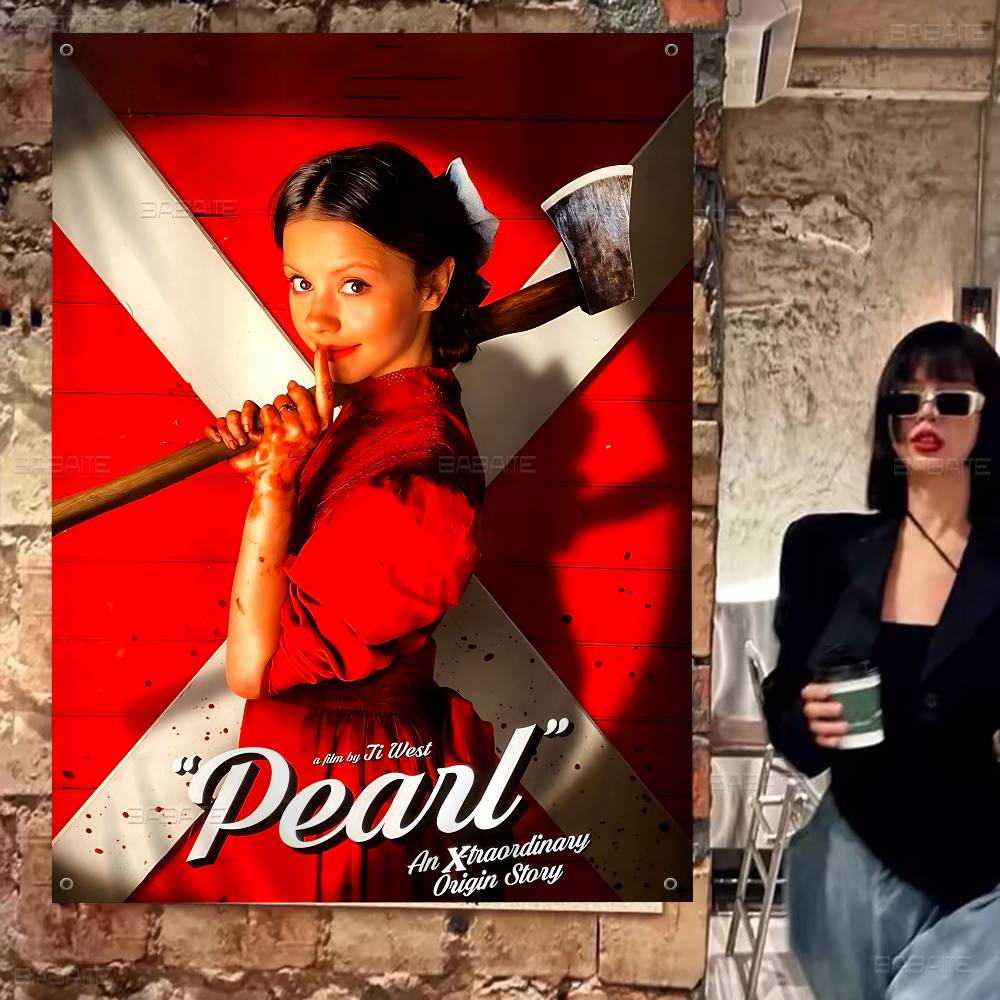 P-PearlS HORROR MOIVE Drapeau  - Commercial Printing Companies Usa avis et prix