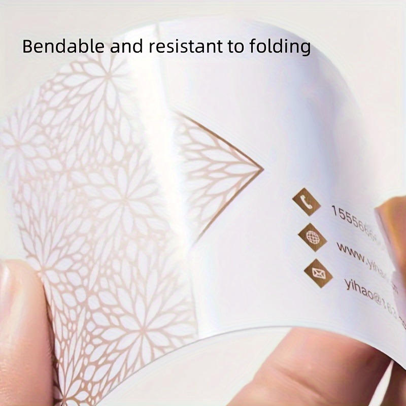 Cartes de visite en PVC finiti - Commercial Printing Business avis et prix