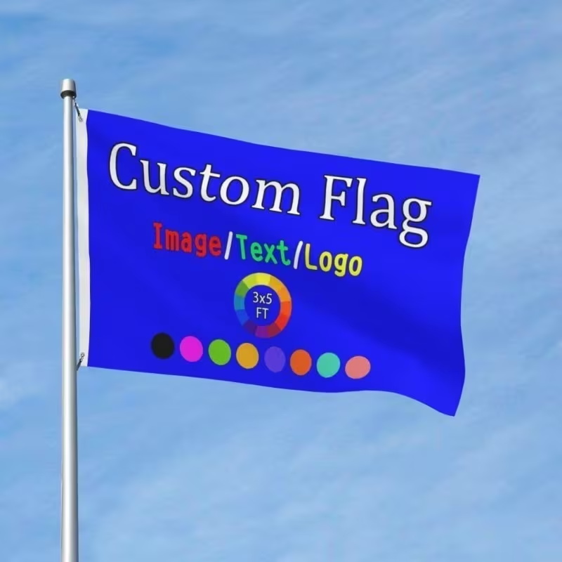 Drapeau personnalisé avec logo - Commercial Printing Companies Usa avis et prix
